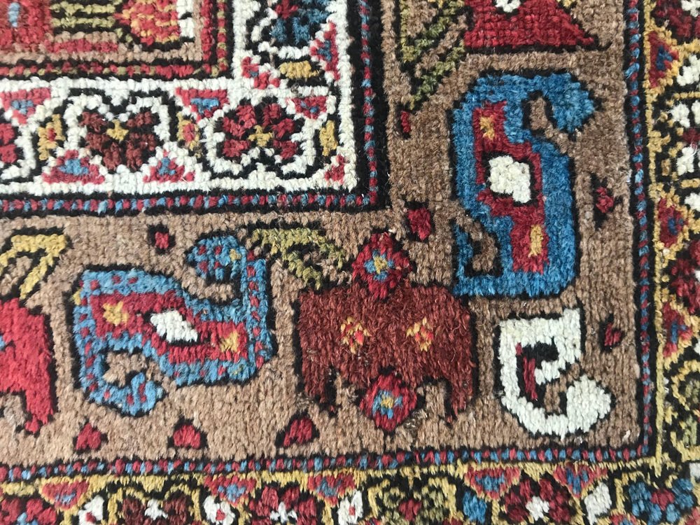 Long 19th Century Kurdish Rug