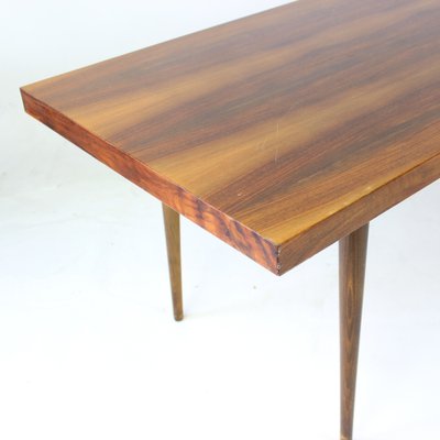 Long Coffee Table in Walnut from Mier, Czechoslovakia, 1965-UL-1396428