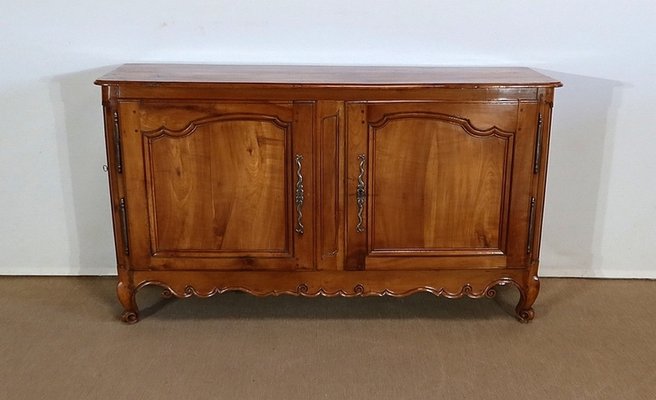 Long Late 18th Century Massive Cherry Woodwork Buffet-RVK-1250115