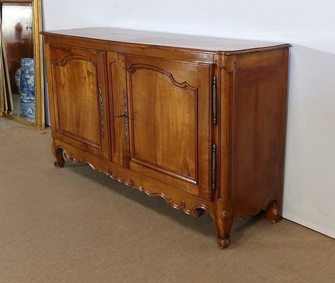 Long Late 18th Century Massive Cherry Woodwork Buffet-RVK-1250115