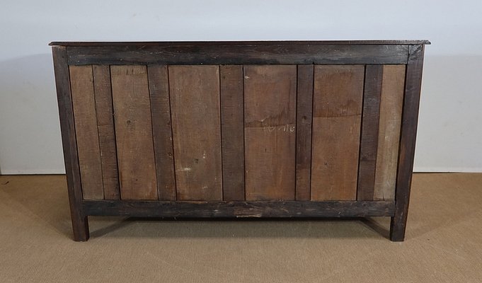 Long Late 18th Century Massive Cherry Woodwork Buffet-RVK-1250115