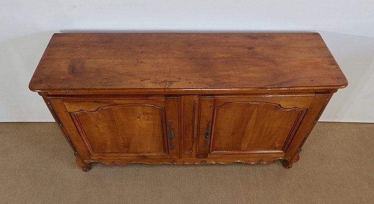 Long Late 18th Century Massive Cherry Woodwork Buffet-RVK-1250115