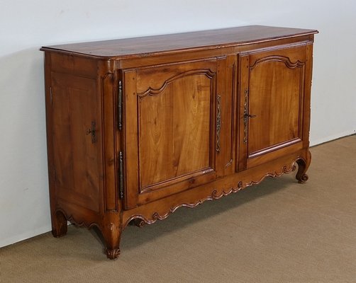 Long Late 18th Century Massive Cherry Woodwork Buffet-RVK-1250115