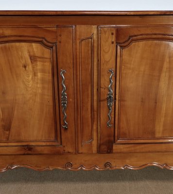 Long Late 18th Century Massive Cherry Woodwork Buffet-RVK-1250115