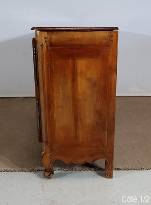 Long Late 18th Century Massive Cherry Woodwork Buffet-RVK-1250115