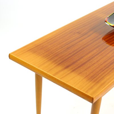 Long Mahogany and Teak Coffee Table, 1970s-UL-868716