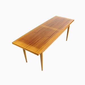 Long Mahogany and Teak Coffee Table, 1970s-UL-868716