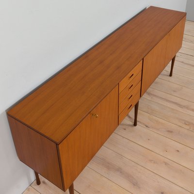 Long Mid-Century Italian Teak Sideboard from Ima Mobili, Vicenza, 1970s-UE-1328764