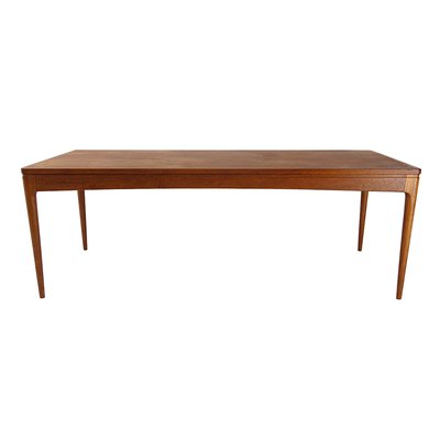 Long Mid-Century Scandinavian Modern Teak Coffee Table-RY-1360239