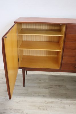 Long Sideboard in Teak Veneer, 1960s-DCO-1777085