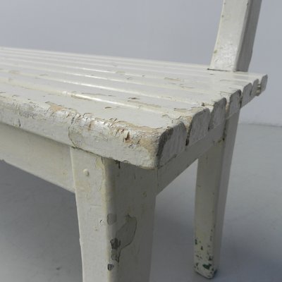 Long Wooden Cafe Bench, 1930s-TL-1407434