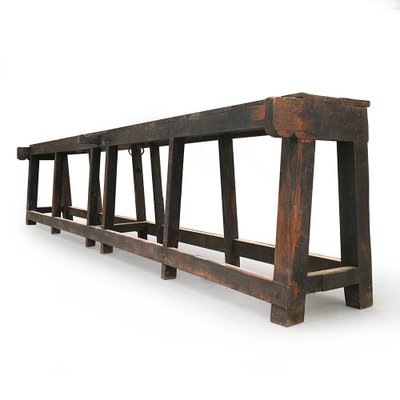 Long Wooden Table-NQ-624837