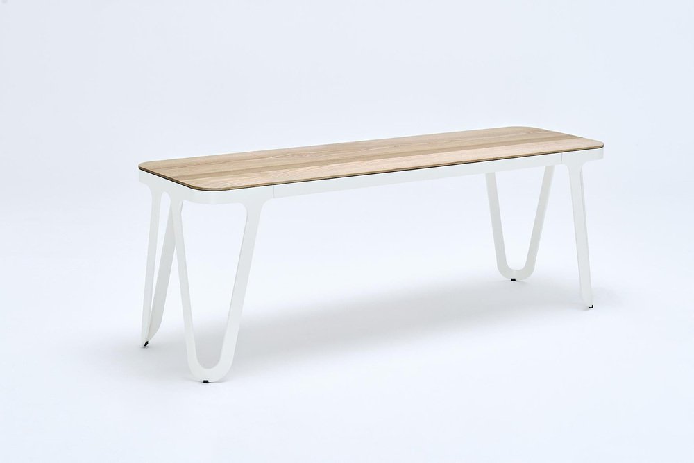 Loop 160 Bench in Ash by Sebastian Scherer