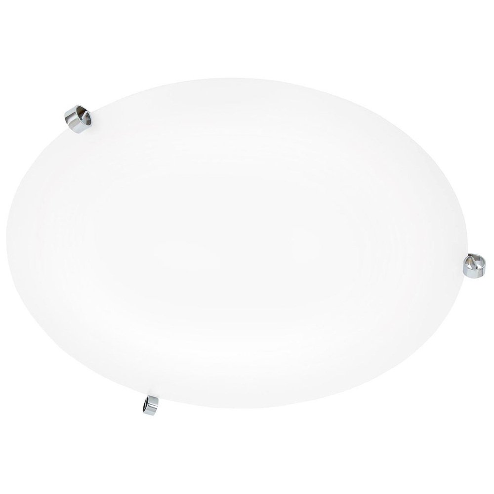 Loop D55 Chrome Ceiling Lamp by Konsthantverk