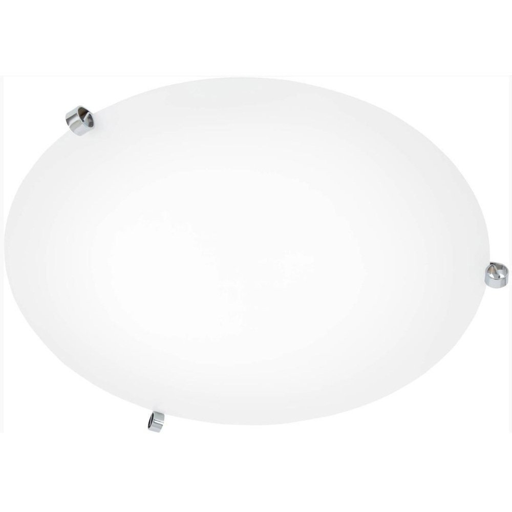 Loop D55 Chrome Ceiling Lamp by Konsthantverk