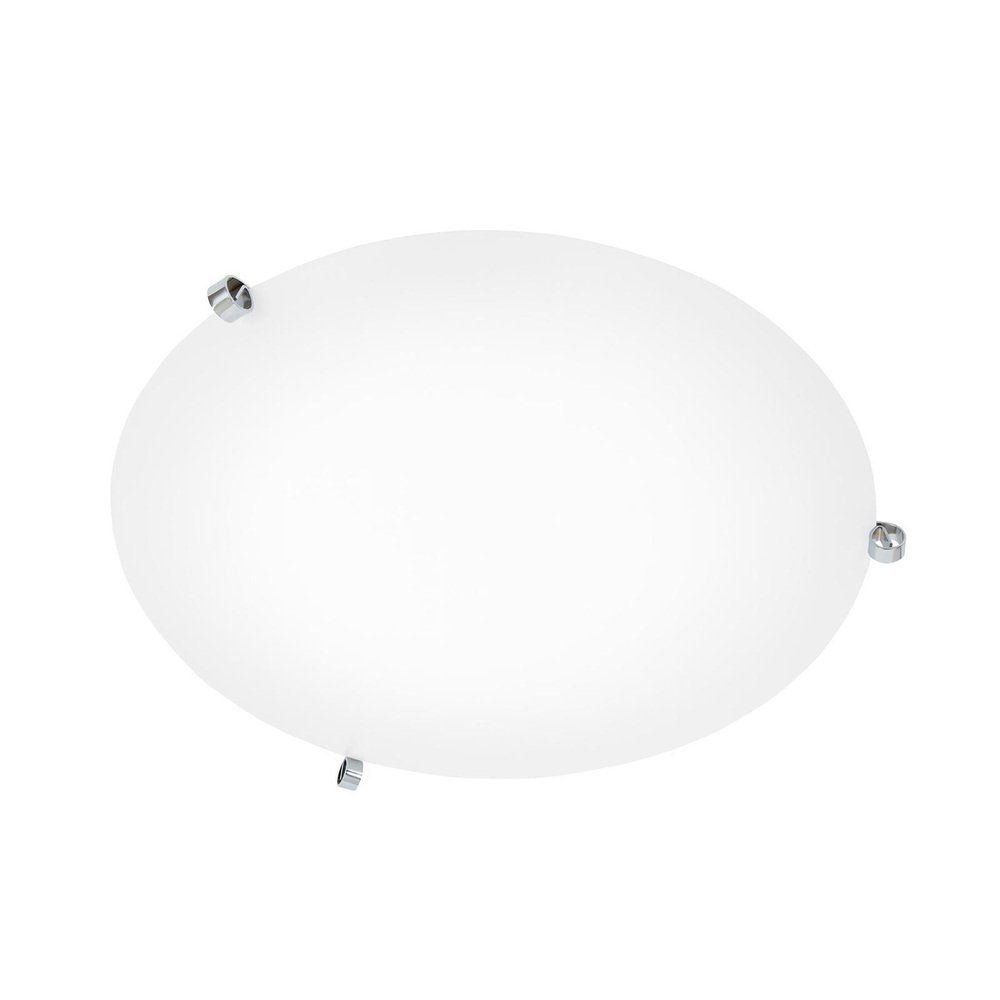 Loop D55 Chrome Ceiling Lamp by Konsthantverk