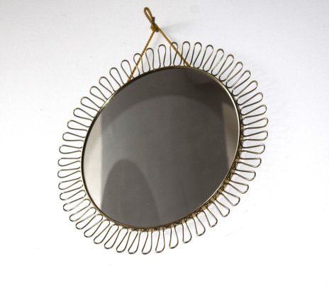 Loop Mirror attributed to Josef Frank, 1950s-VA-1794615