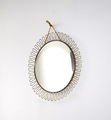 Loop Mirror attributed to Josef Frank, 1950s-VA-1794615