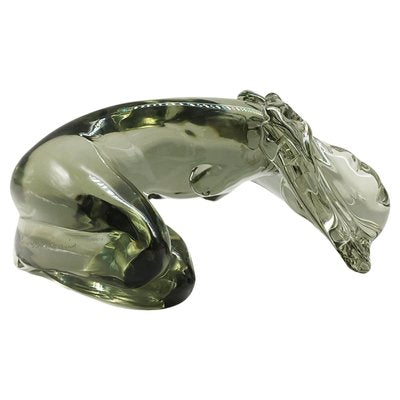 Loredano Rosin, Vergogna Distesa, 1970s, Murano Glass Sculpture-YUW-1444153