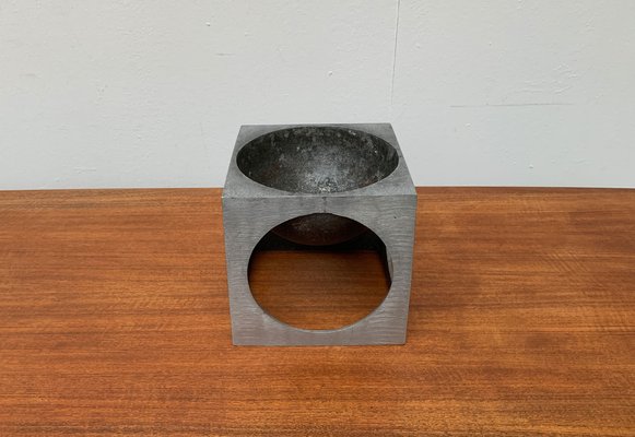 Lorenzo Burchiellaro, Mid-Century Italian Modernist Cube Sculpture-UAH-1121940