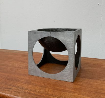 Lorenzo Burchiellaro, Mid-Century Italian Modernist Cube Sculpture-UAH-1121940