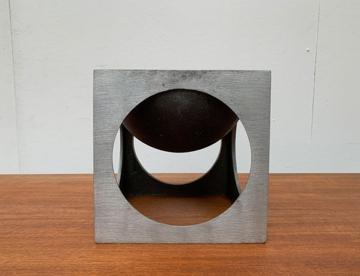 Lorenzo Burchiellaro, Mid-Century Italian Modernist Cube Sculpture-UAH-1121940