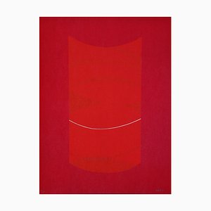 Lorenzo indrimi, Red one, 1970s, Lithograph-ZCI-829408