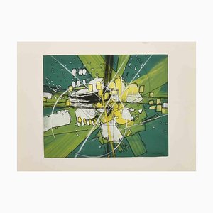 Loris Ferrari, Abstract Composition, Original Drawing, 1987-ZCI-1281575