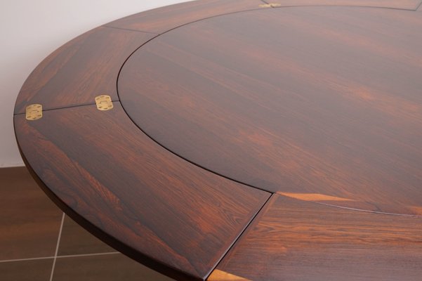 Lotus Flip Flap Table in Rosewood from Dyrlund-KIJ-2031324