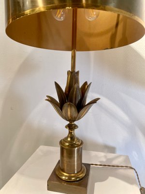 Lotus Lamps by Maison Charles, 1960, Set of 2-NJJ-1436150