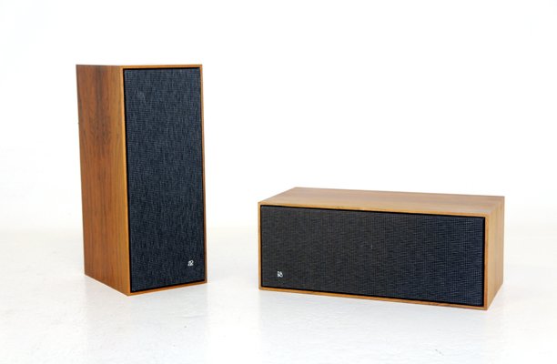 Loud Speakers in Rosewood from Bang & Olufsen, Denmark, 1960s, Set of 2-GEK-1402573