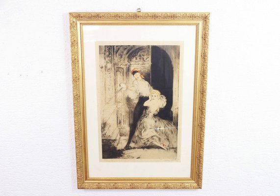 Louis Icart, Don Juan, 1928, Engraving, Framed-BQF-1386839