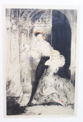 Louis Icart, Don Juan, 1928, Engraving, Framed-BQF-1386839