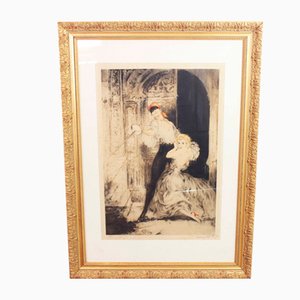 Louis Icart, Don Juan, 1928, Engraving, Framed-BQF-1386839