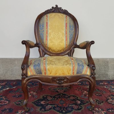 Louis Philippe Armchairs, 1850s, Set of 2-NEL-1796504