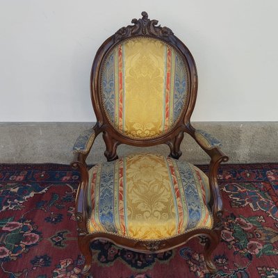 Louis Philippe Armchairs, 1850s, Set of 2-NEL-1796504