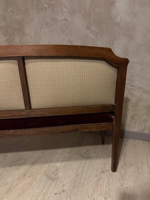 Louis Philippe Bench in Velour-BFK-1806008