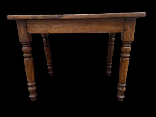 Louis Philippe Bistro Table in Walnut-SDV-1261296