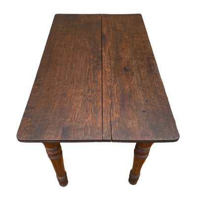 Louis Philippe Bistro Table with 1 Drawer in Oak-SDV-1261382