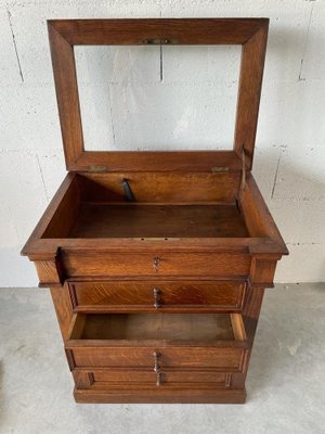 Louis-Philippe Cabinet in Oak, 1840s-UQL-1730131