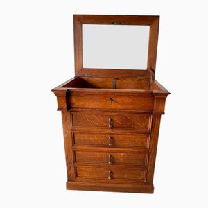 Louis-Philippe Cabinet in Oak, 1840s-UQL-1730131