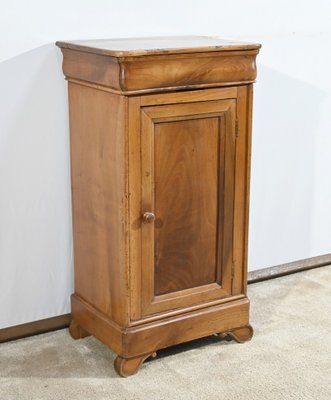 Louis Philippe Cherrywood Bedside Table, Mid-19th Century-RVK-1764565