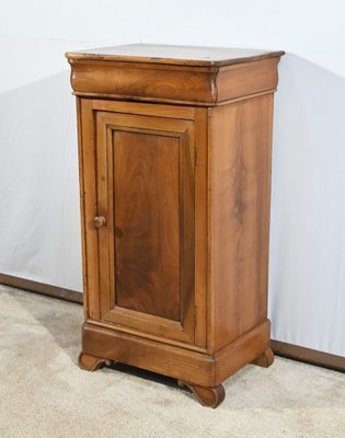 Louis Philippe Cherrywood Bedside Table, Mid-19th Century-RVK-1764565