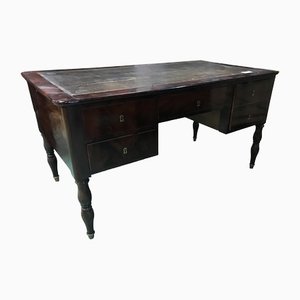 Louis Philippe Desk in Mahogany-HLV-1428684