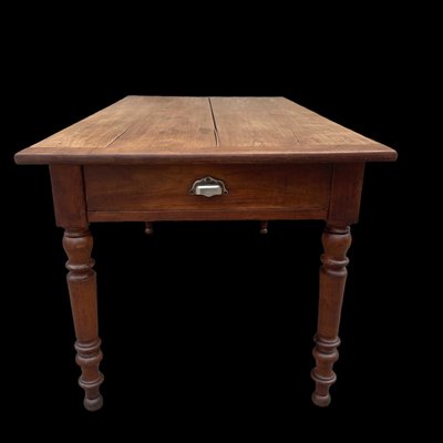 Louis Philippe Dining Table in Cherry-SDV-1335409