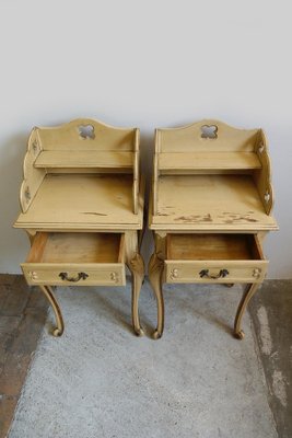 Louis Philippe French Bedside Tables, 1860s, Set of 2-GQ-1725469