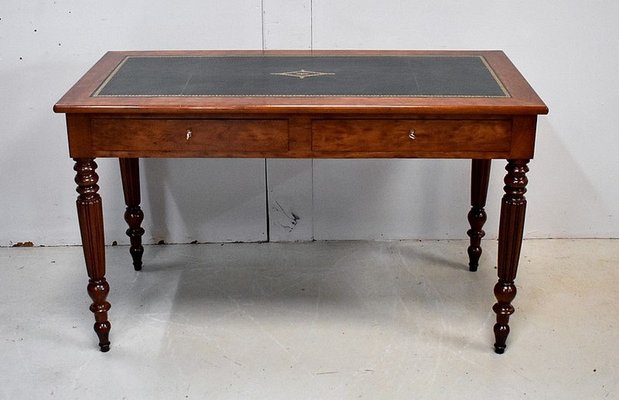 Louis Philippe Mahogany Desk, Mid 19th Century-RVK-845253