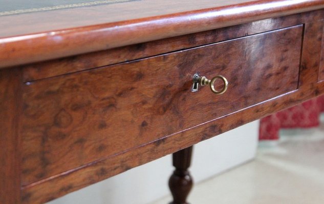 Louis Philippe Mahogany Desk, Mid 19th Century-RVK-845253