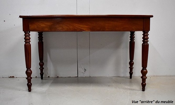 Louis Philippe Mahogany Desk, Mid 19th Century-RVK-845253