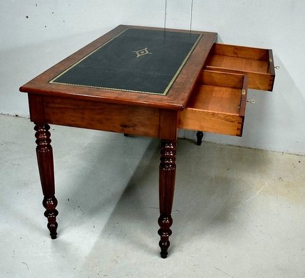 Louis Philippe Mahogany Desk, Mid 19th Century-RVK-845253